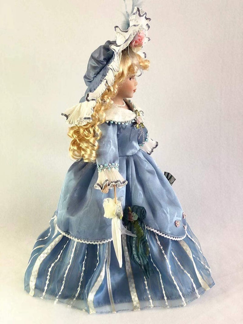 J Misa Jmisa 16" Porcelain Victoria Doll with Stand - Image 2